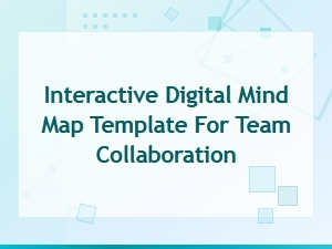 Interactive Digital Mind Map Template for Team Collaboration