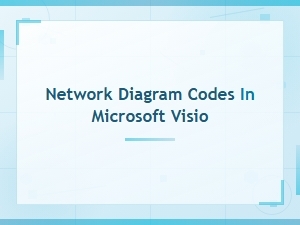 Network Diagram Codes in Microsoft Visio Guide